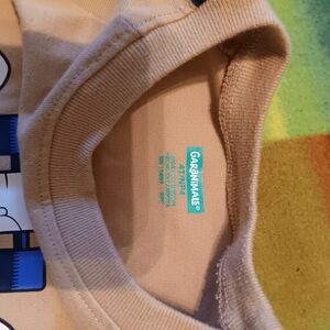 Garanimals Beige Toddler Long Sleeve